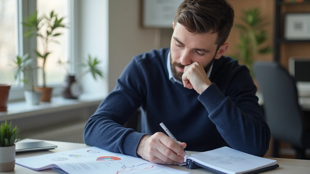 Профессионал ведет заметки о прогрессе развития навыков в записной книжке